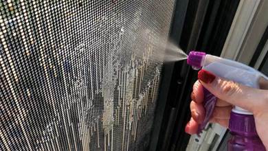 清洗紗窗有竅門，不用費力拆卸，油污灰塵都能擦乾淨，省時省力