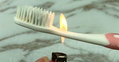 舊牙刷打死都不要扔，用打火機燒一燒放衛生間，解決男女人大困擾