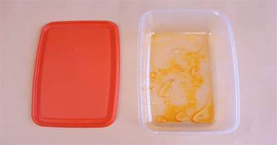 塑膠飯盒粘上油污難清理？教你一招，不用一滴洗潔精徹底去油污！