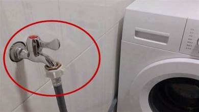 全自動洗衣機不用時，需要關閉水龍頭嗎？後悔一直做錯了，快改正
