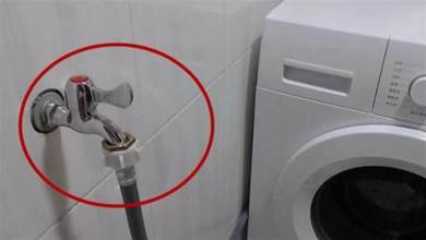 全自動洗衣機不用時，需要關閉水龍頭嗎？後悔一直做錯了，儘快叮囑家人早改正