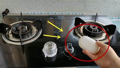 燃氣灶上放一塊肥皂，真是厲害了，解決了廚房困擾的煩惱，學會受用一生